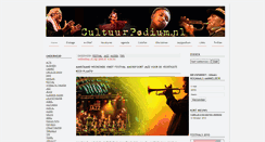 Desktop Screenshot of cultuurpodium.nl